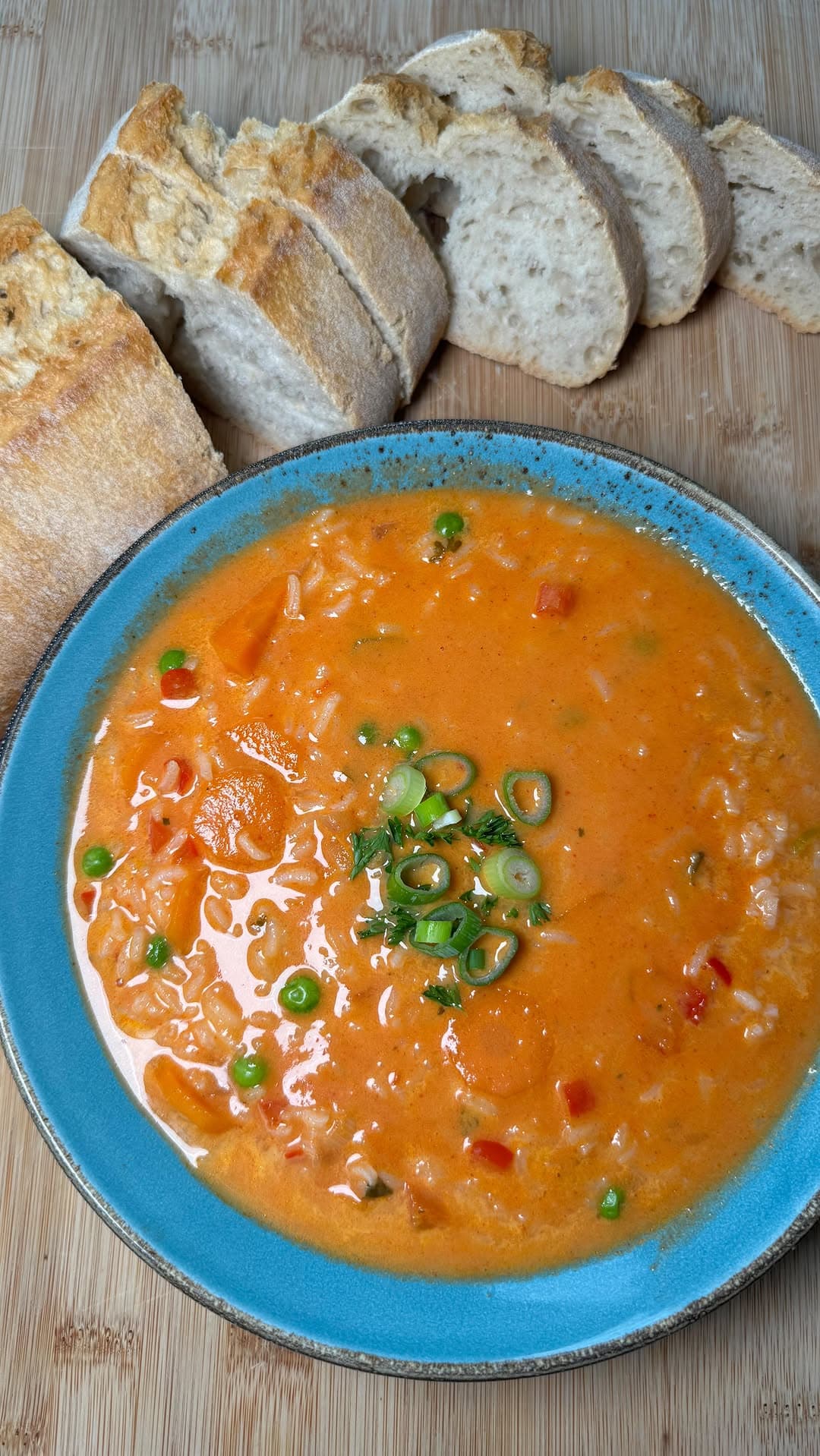 Tomaten-Reis-Suppe