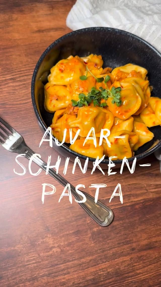 🫑 Ajvar-Schinken-Pasta