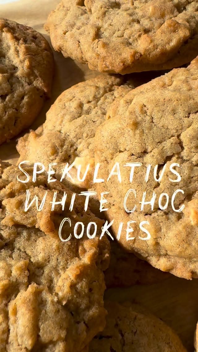 🍪 White-Choc-Spekulatius-Cookies