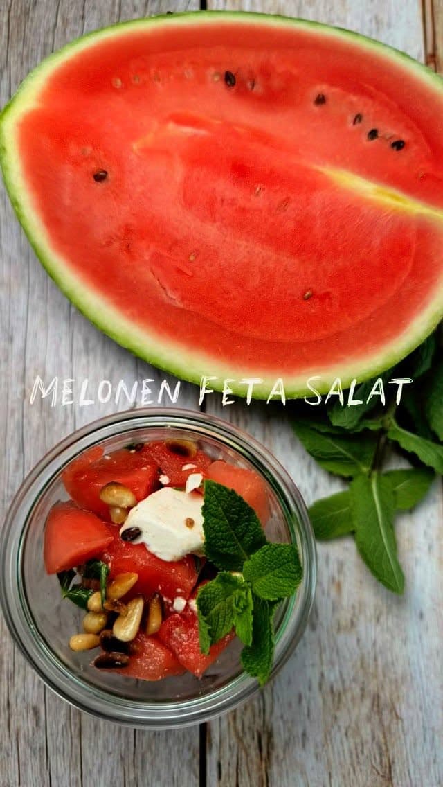 Melonen‑Feta‑Salat