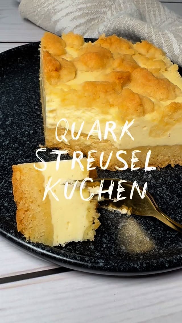 Quarkstreuselkuchen vom Blech