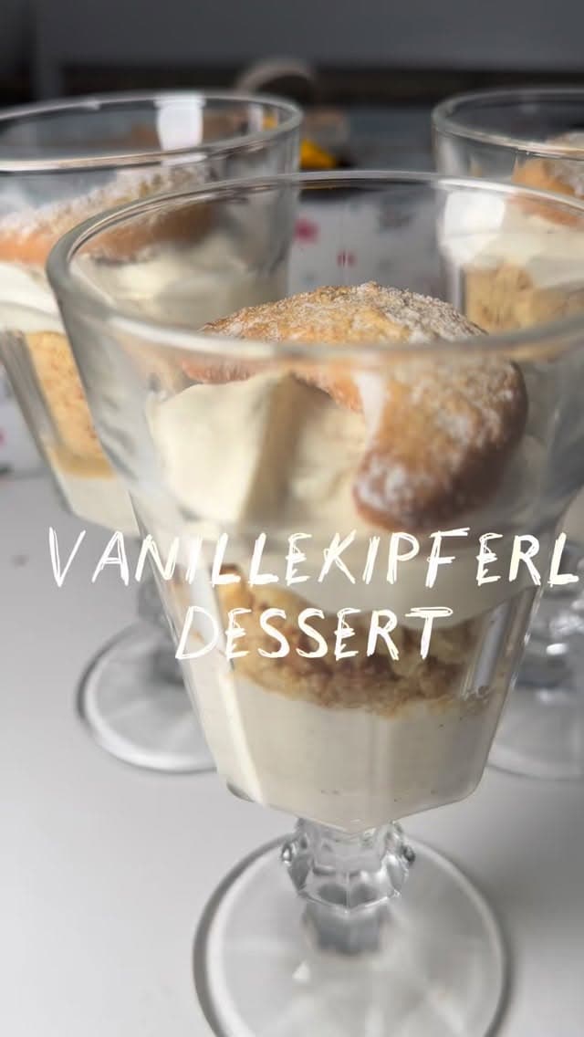Vanillekipferl-Traum im Glas