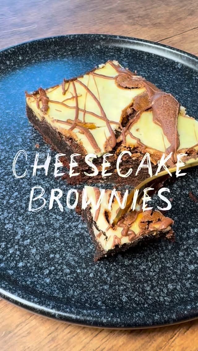 🍫 Cheesecake Brownies