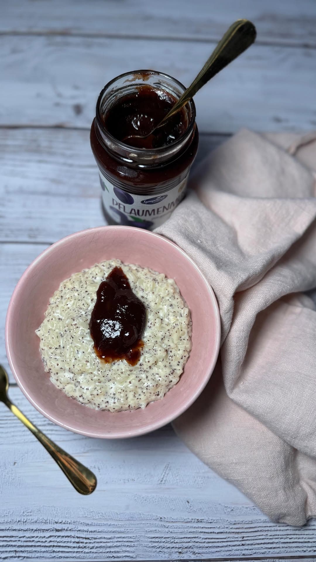 Germknödel-Milchreis