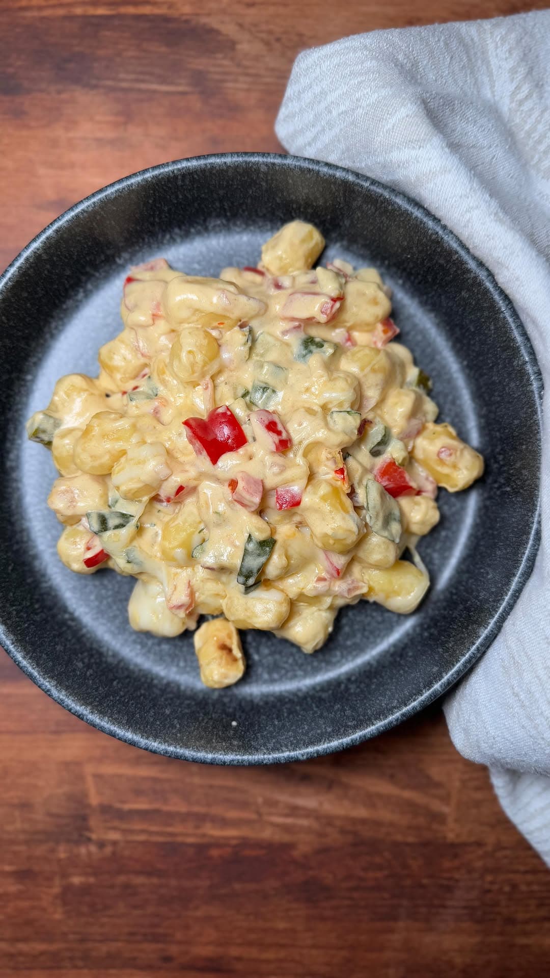 Gemüse-Mozzarella-Gnocchis