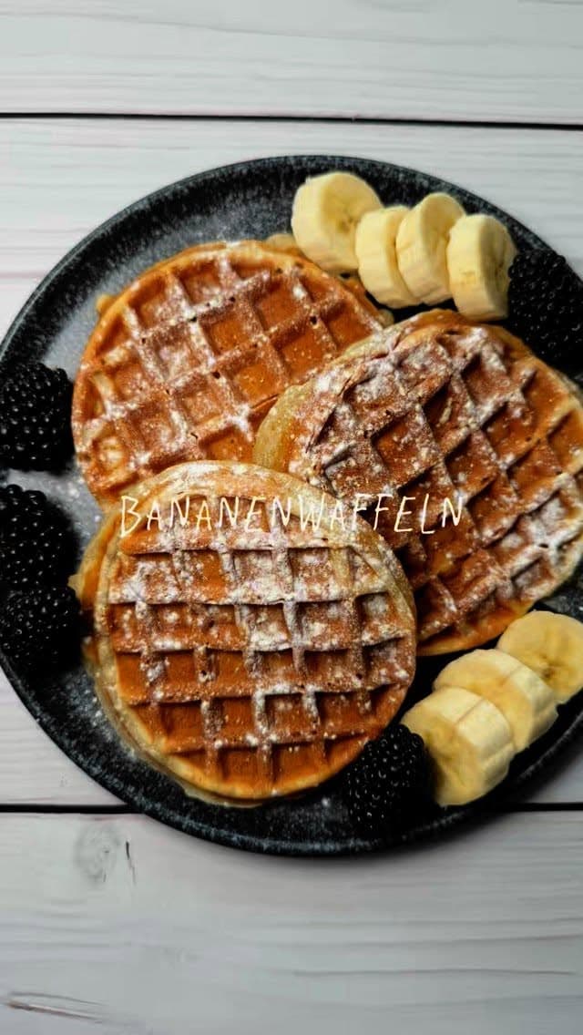 Bananenwaffeln